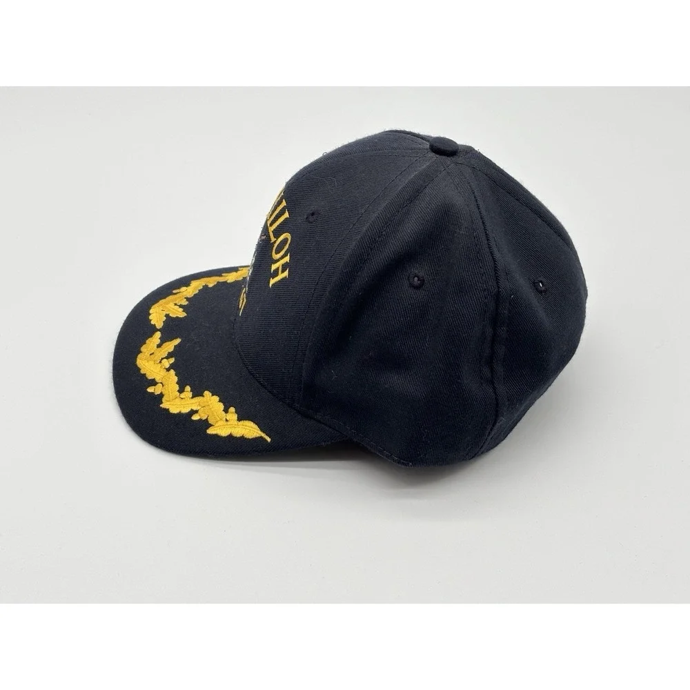 USS SHILOH CG 67 SHIP HAT - NAVY BLUE - Adjustable Size